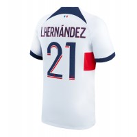 Maglie da calcio Paris Saint-Germain Lucas Hernandez #21 Seconda Maglia 2023-24 Manica Corta